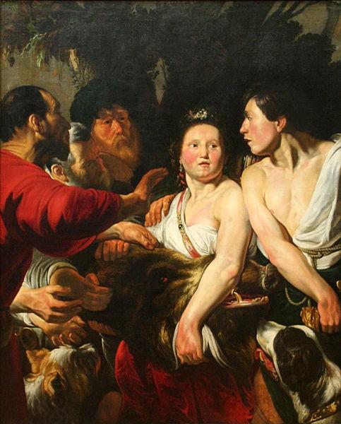 Jacob Jordaens Meleager and Atalanta oil painting picture
